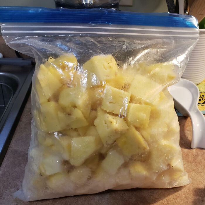 We Get Fresh Fruit On Sale, Cut It Up, And Freeze It For Smoothies