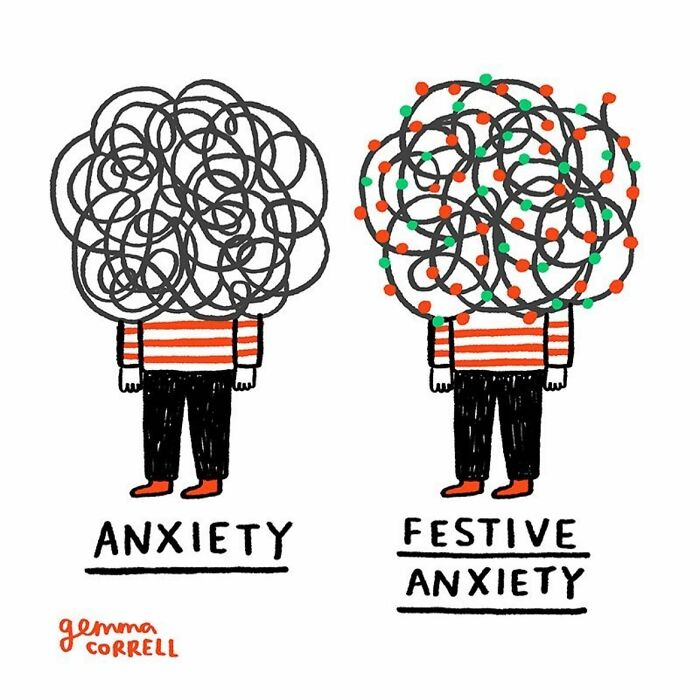 Artist’s Hilarious Comics Show Her Life With Anxiety And Depression (New Pics)