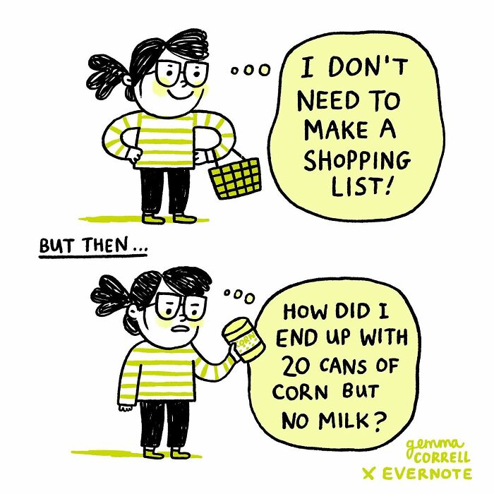 Artist’s Hilarious Comics Show Her Life With Anxiety And Depression (New Pics)