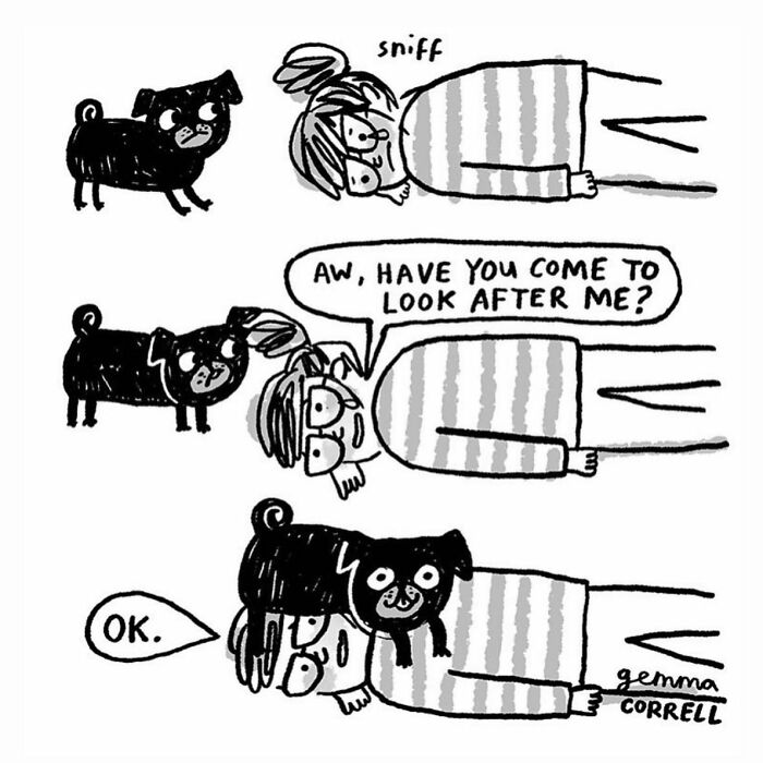 Artist’s Hilarious Comics Show Her Life With Anxiety And Depression (New Pics)