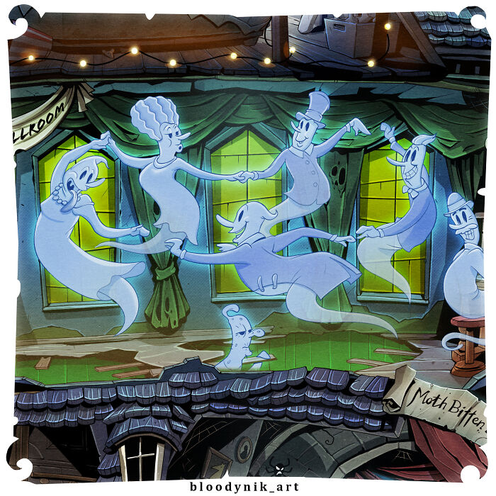 Almost Every Day Of October I Worked On One Big Illustration, Here's The Result (11 Pics) Almost Every Day Of October I Worked On One Big Illustration, Here's The Result (11 Pics)