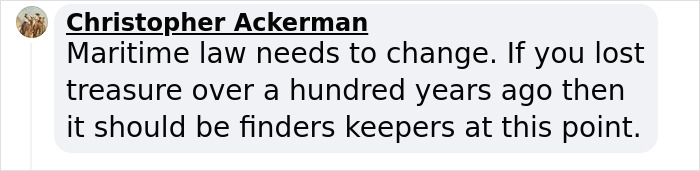 $20 Billion Colonial Bounty Found On Shipwreck Creates Global Dispute