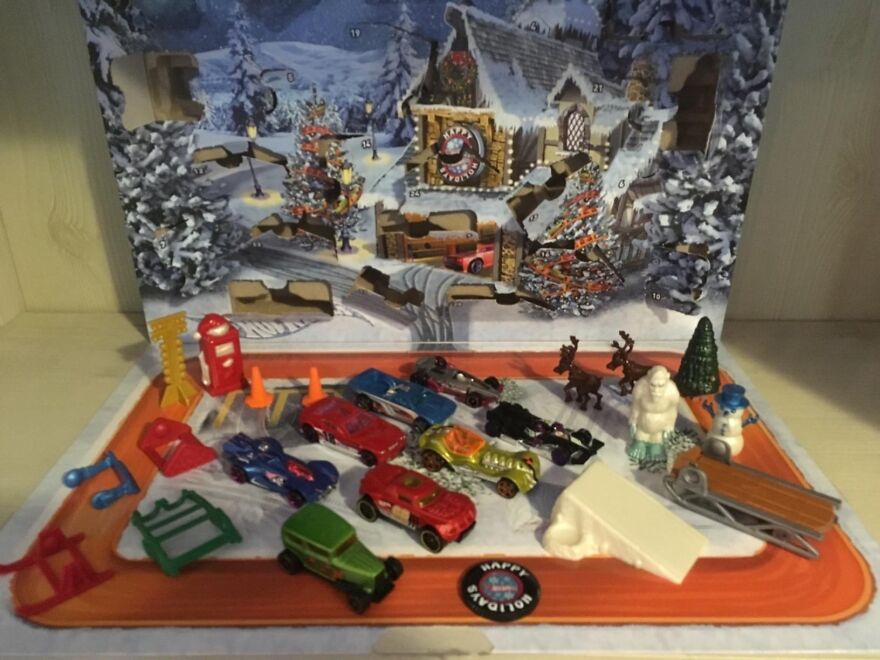 Capture The Joys Of The Fast Lane With Hot Wheels Advent Calendar - Buckle Up For A Wild Christmas Ride - The Road To Christmas Will Be 'Wheely' Fun
