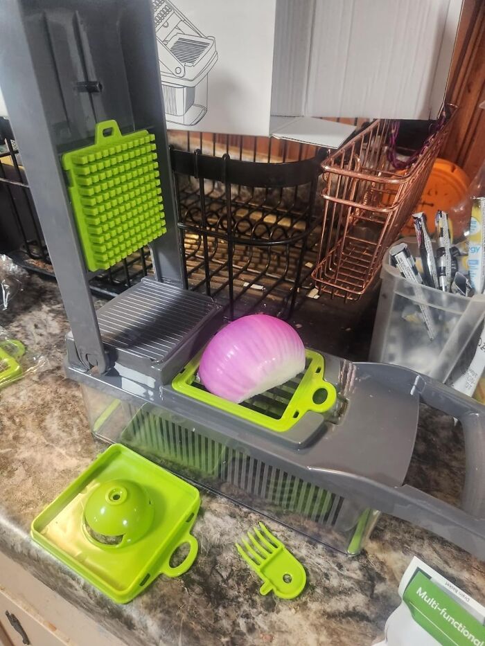 Slice And Dice In A Flash With The Multifunctional 13 In 1 Food Chopper – Who Said Chopping Couldn't Be A Party? 'Chop' To It And Get Dinner On The Table!