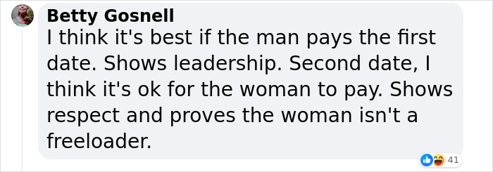 Woman Uses One Savage Line Whenever Men Want To Split The Bill On Dates Woman Uses One Savage Line Whenever Men Want To Split The Bill On Dates