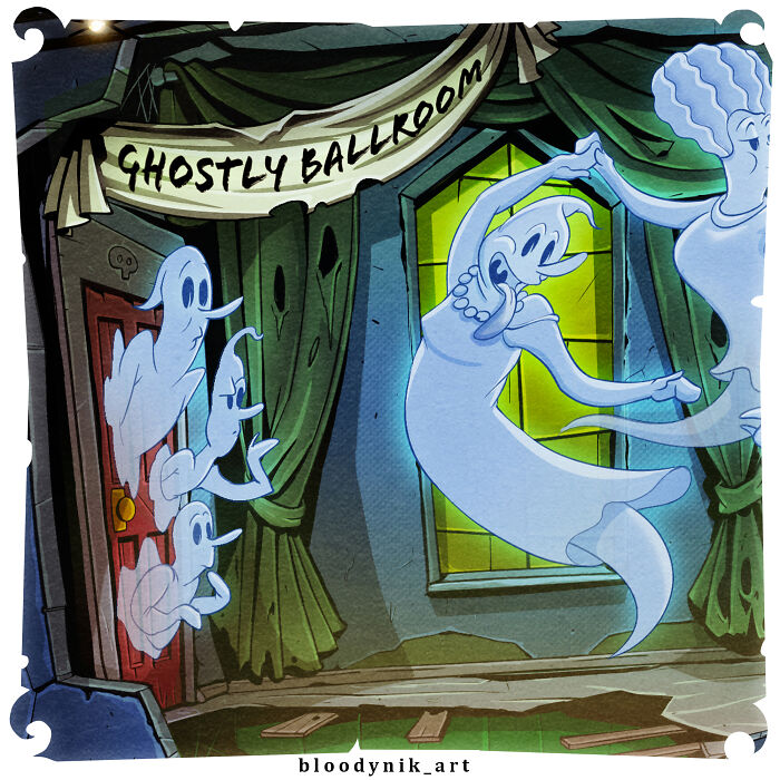 Almost Every Day Of October I Worked On One Big Illustration, Here's The Result (11 Pics) Almost Every Day Of October I Worked On One Big Illustration, Here's The Result (11 Pics)