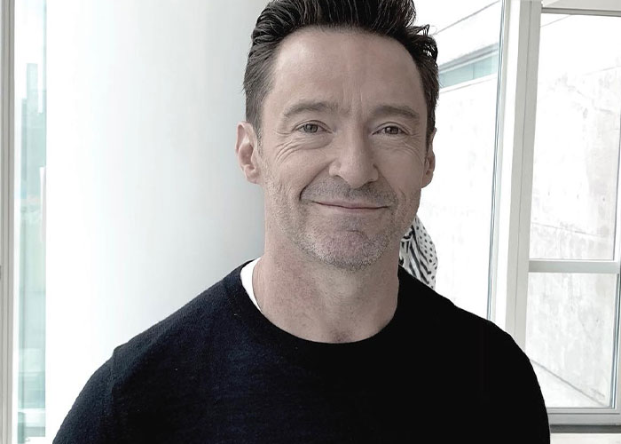 Hugh Jackman On Stage During "Beauty And The Beast"