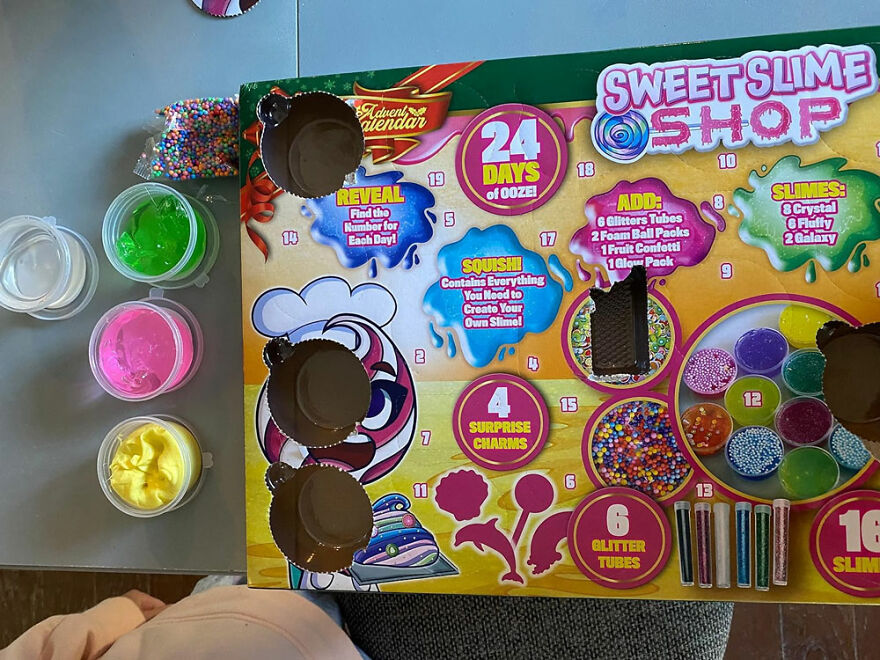 Craft Love And Joy For 24 Days With Christmas Countdown Puzzle Boxes - When It Comes To Fun, We're Not 'Slime'-Ing Around!