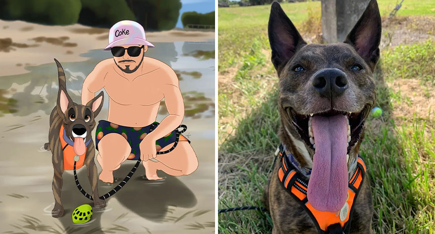 An Illustrator Turns Your Pet's Photos Into Magical Disney-Like Creations (22 New Pics)