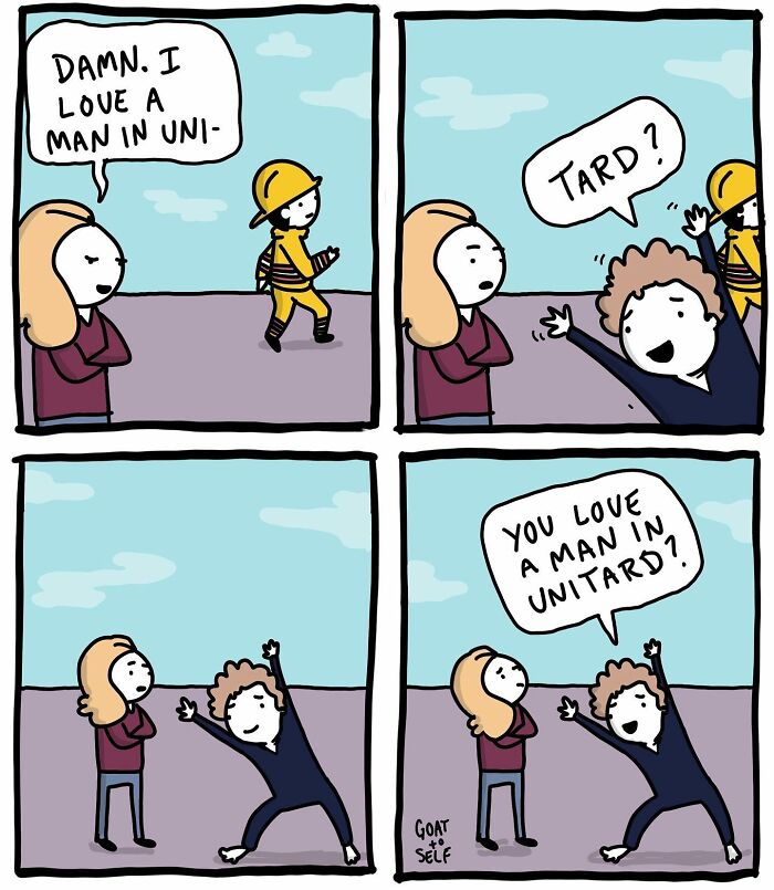 A Comic About A Man In Unitard