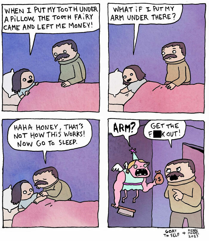 A Comic About A Tooth Fairy