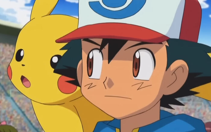 Ash Ketchum and Pikachu on his shoulder - 68