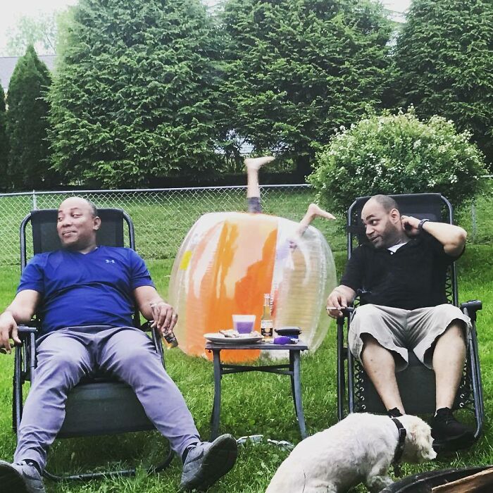 When Dad Is In Charge Of Watching The Kid