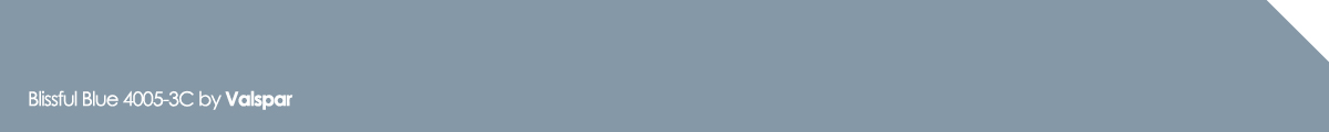 Blissful Blue 4005-3C paint color by Valspar