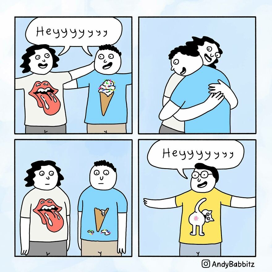 Cartoonist Andy Creates Twisted Comics Inspired By Everyday Life (New Pics )