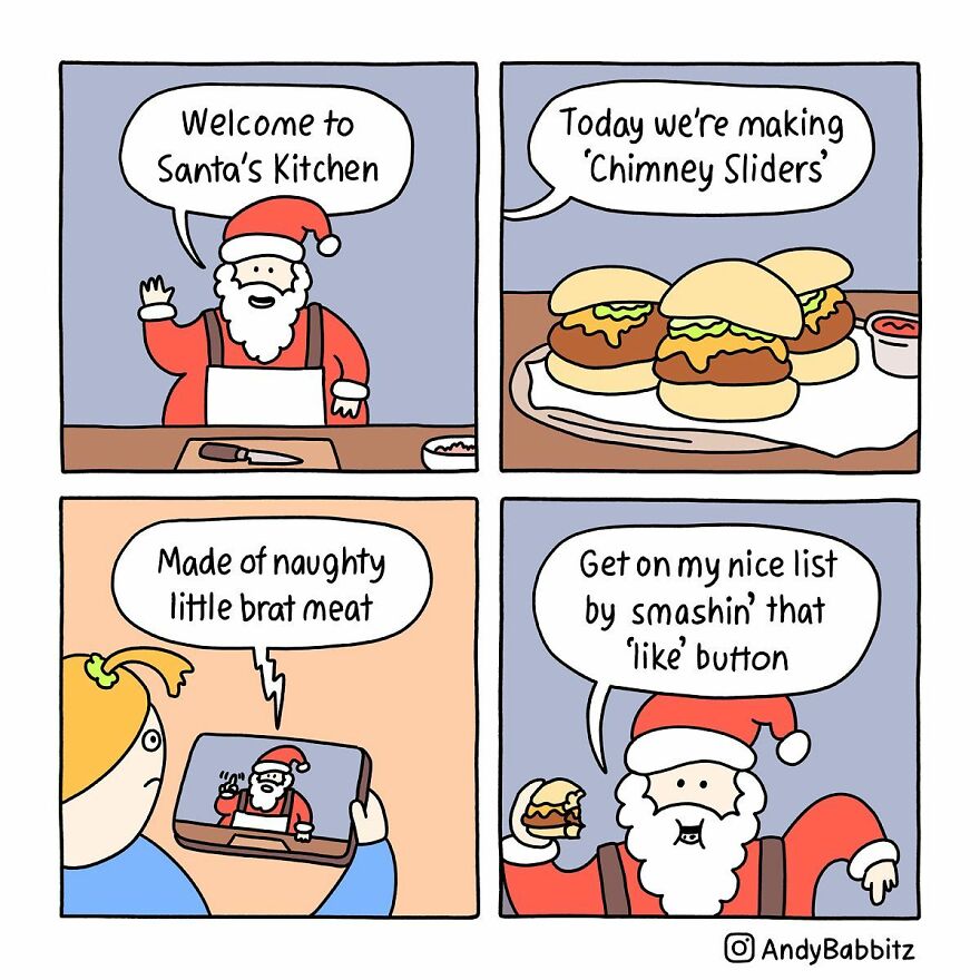 Cartoonist Andy Creates Twisted Comics Inspired By Everyday Life (New Pics )