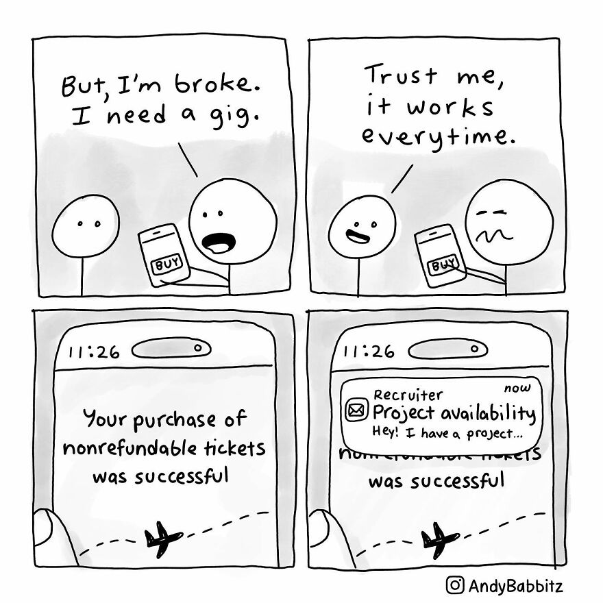 Cartoonist Andy Creates Twisted Comics Inspired By Everyday Life (New Pics )