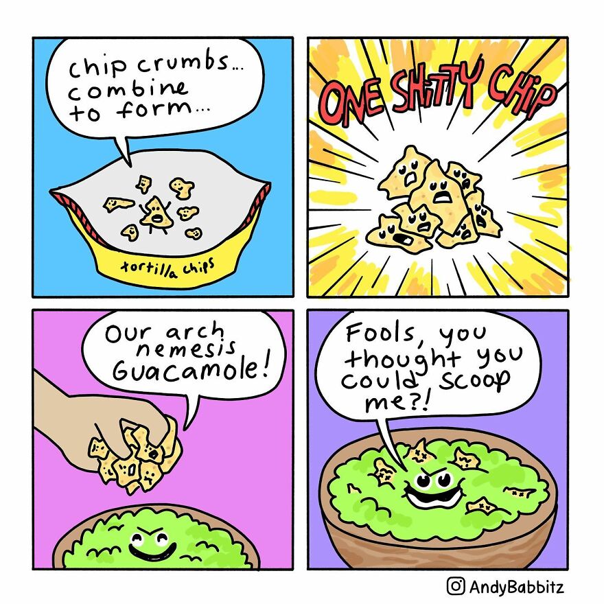 Cartoonist Andy Creates Twisted Comics Inspired By Everyday Life (New Pics )