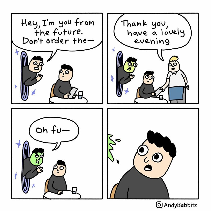 Cartoonist Andy Creates Twisted Comics Inspired By Everyday Life (New Pics )