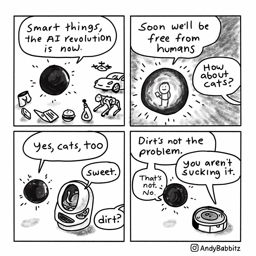 Cartoonist Andy Creates Twisted Comics Inspired By Everyday Life (New Pics )