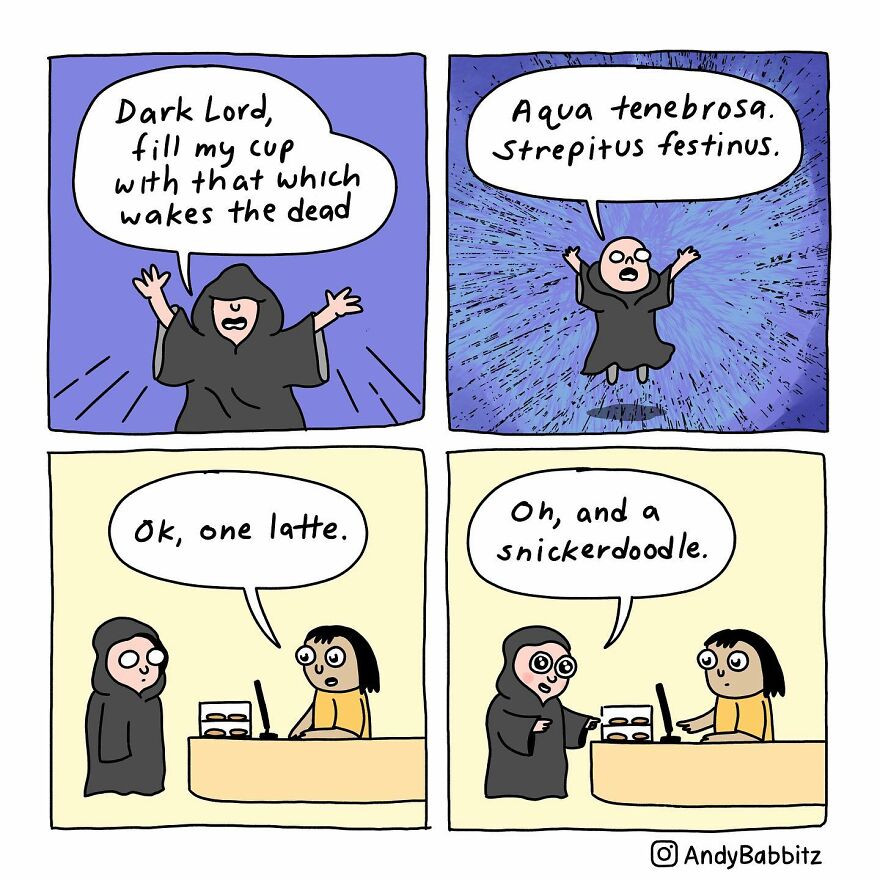 Cartoonist Andy Creates Twisted Comics Inspired By Everyday Life (New Pics )