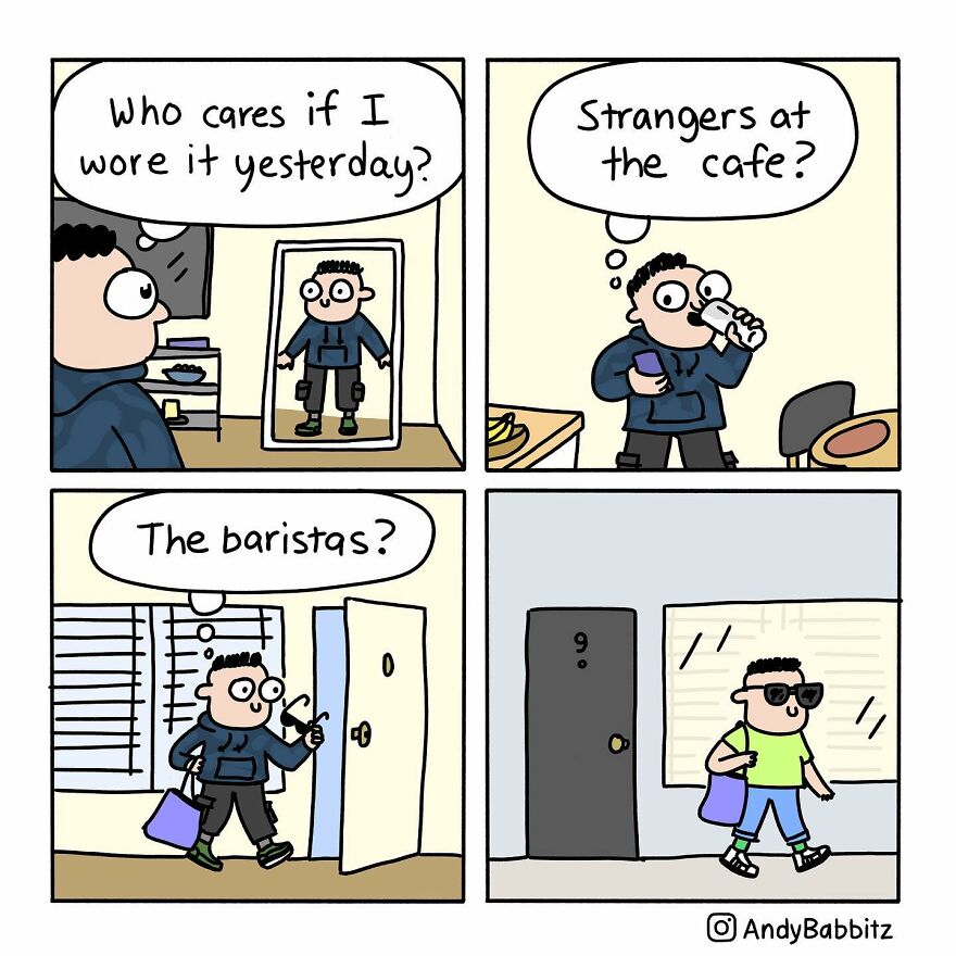 Cartoonist Andy Creates Twisted Comics Inspired By Everyday Life (New Pics )