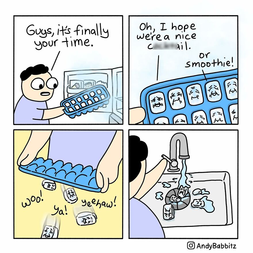 Cartoonist Andy Creates Twisted Comics Inspired By Everyday Life (New Pics )