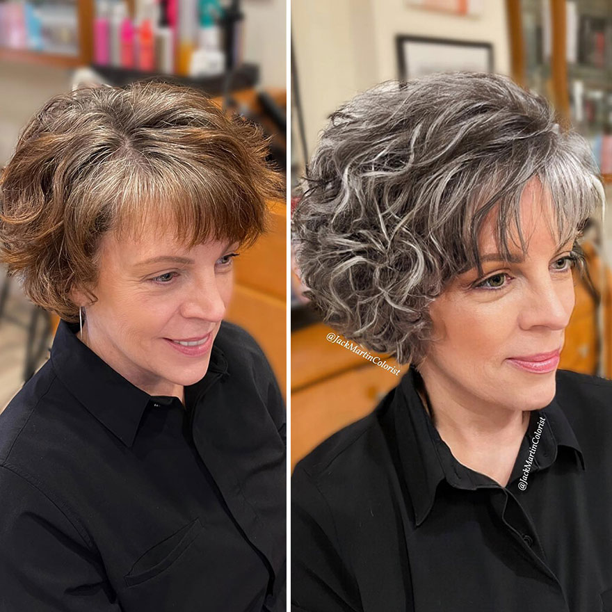 Gray Hair Transformation By Jack Martin