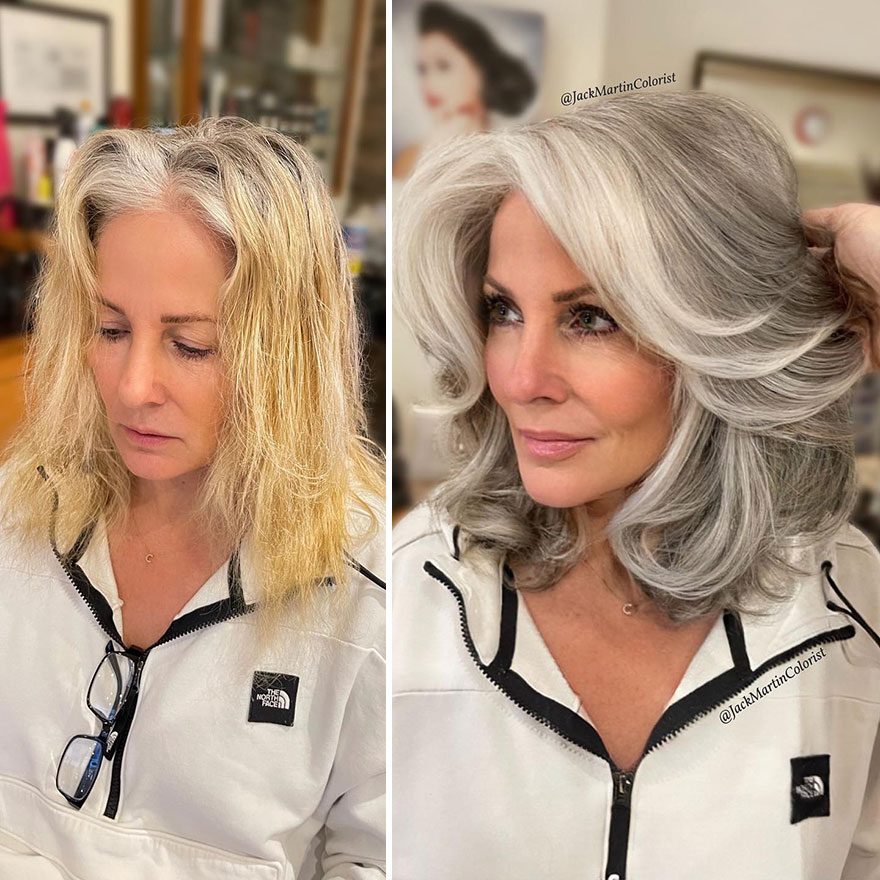 Gray Hair Transformation By Jack Martin