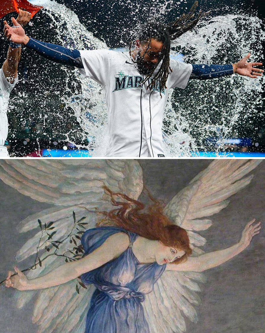 "The Angel Of Peace" By Walter Crane, 1900