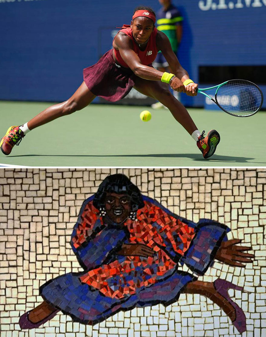 "Flying Home: Harlem Heroes And Heroines" By Faith Ringgold, 1996