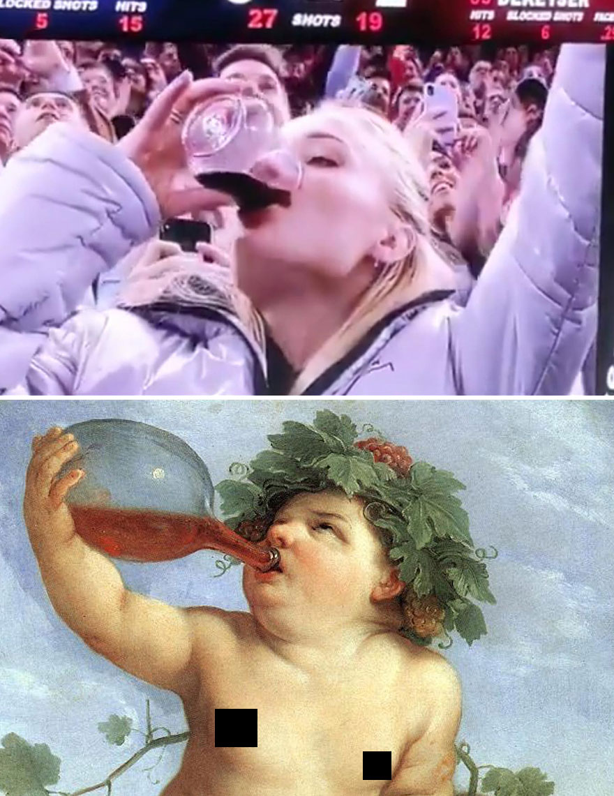 "Drinking Bacchus" By Guido Reni, 1623