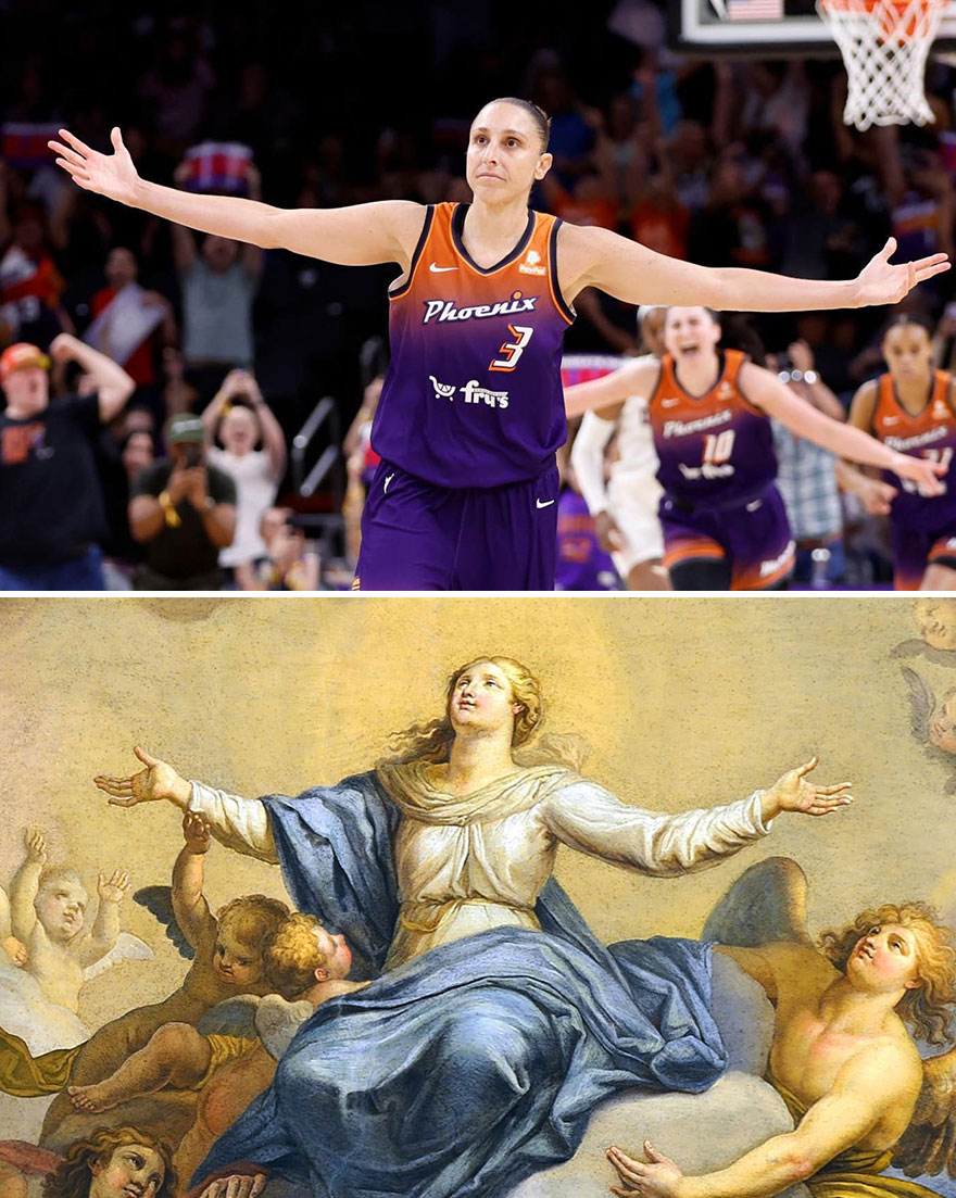 Ceiling Of The "Assumption Of Mary" In Santa Maria Immacolata A Via Veneto, Rome