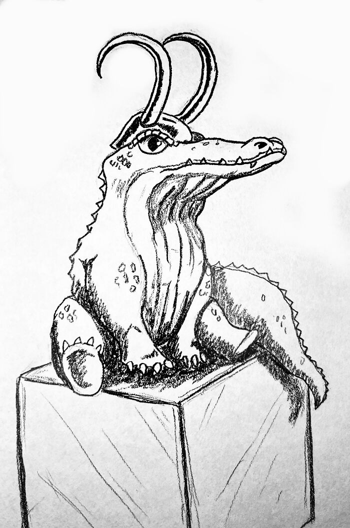 Croki, Sitting On His Own Little Tesseract