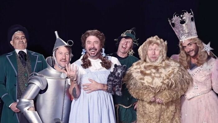 Foo Fighters As 'The Wizard Of Oz' Characters