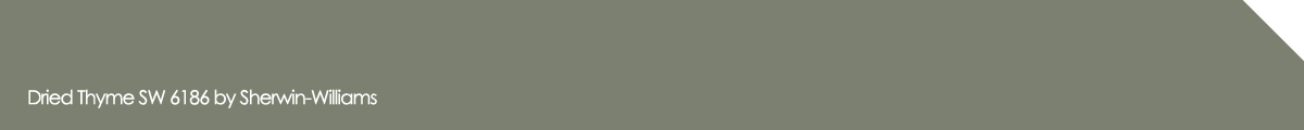 Dried Thyme SW 6186 paint color by Sherwin-Williams