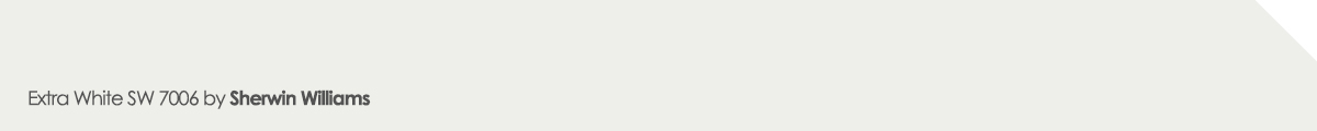 Extra White SW 7006 paint color by Sherwin Williams