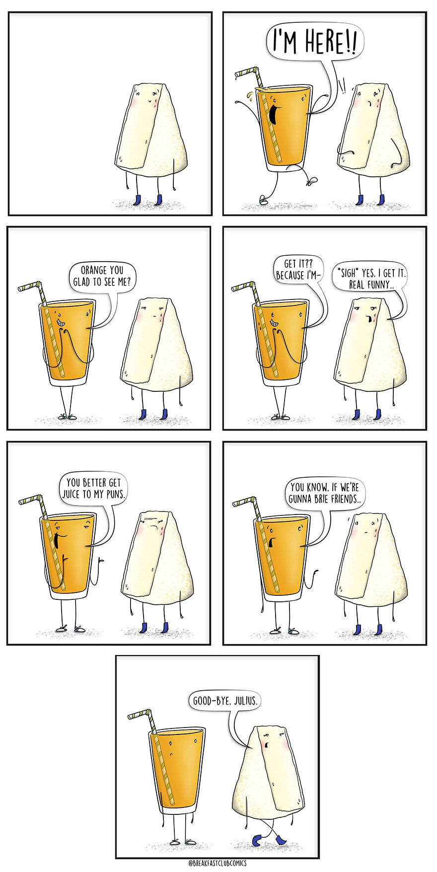 Funny Comics About Food That Are Full Of Puns And Jokes, By This Artist (New Pics)