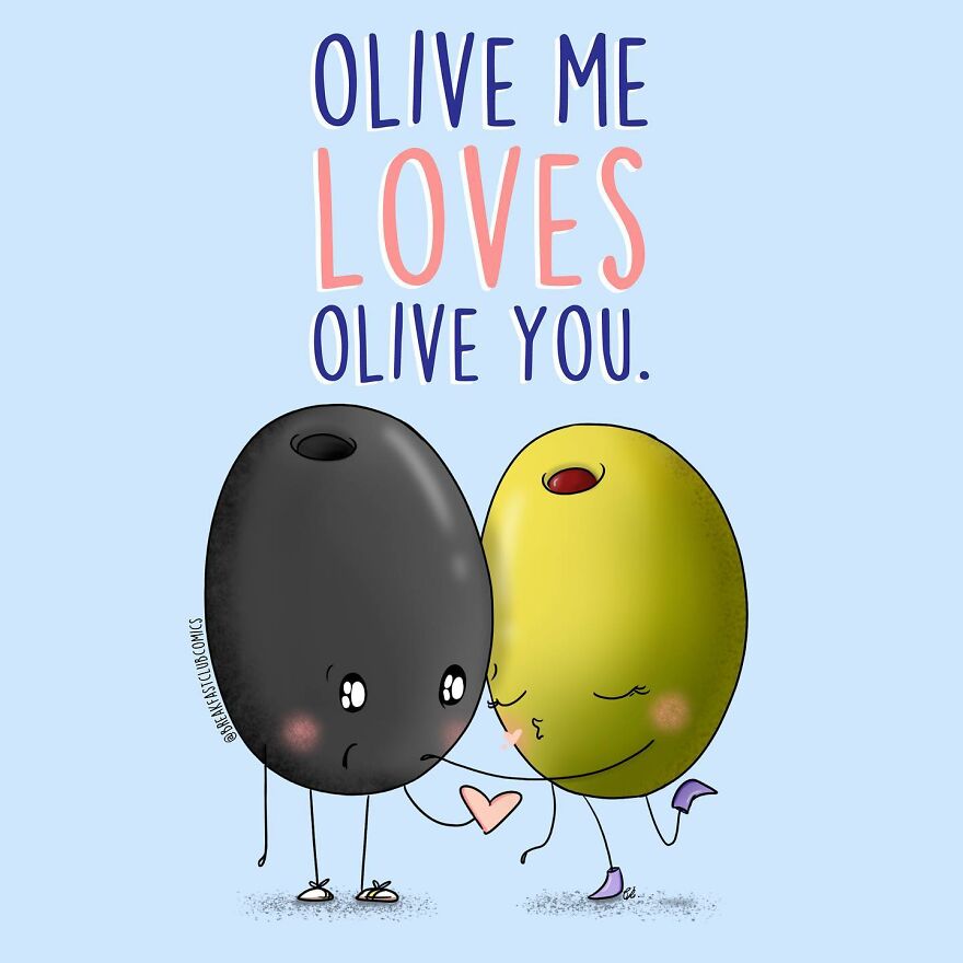 Funny Comics About Food That Are Full Of Puns And Jokes, By This Artist (New Pics)