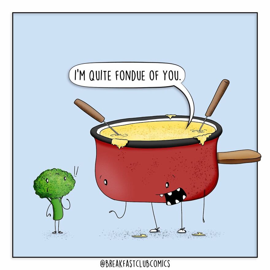 Funny Comics About Food That Are Full Of Puns And Jokes, By This Artist (New Pics)