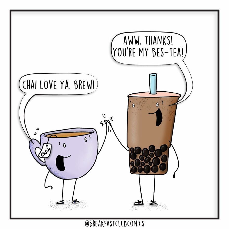 Funny Comics About Food That Are Full Of Puns And Jokes, By This Artist (New Pics)