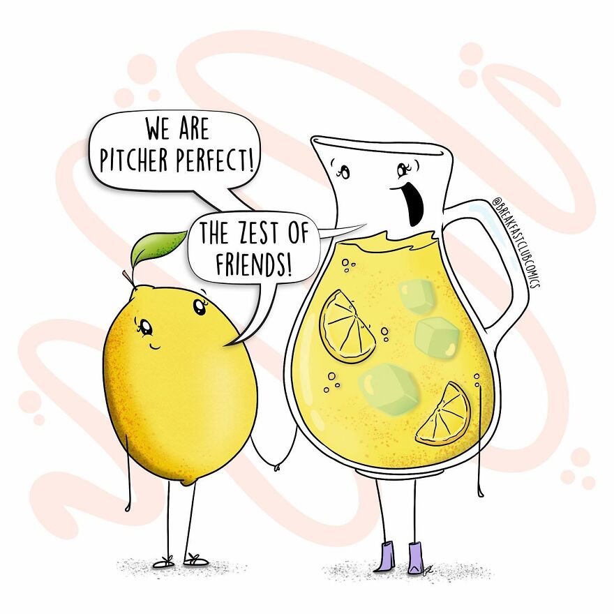 Funny Comics About Food That Are Full Of Puns And Jokes, By This Artist (New Pics)