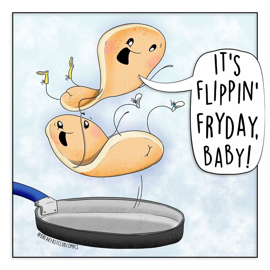 Funny Comics About Food That Are Full Of Puns And Jokes, By This Artist (New Pics)