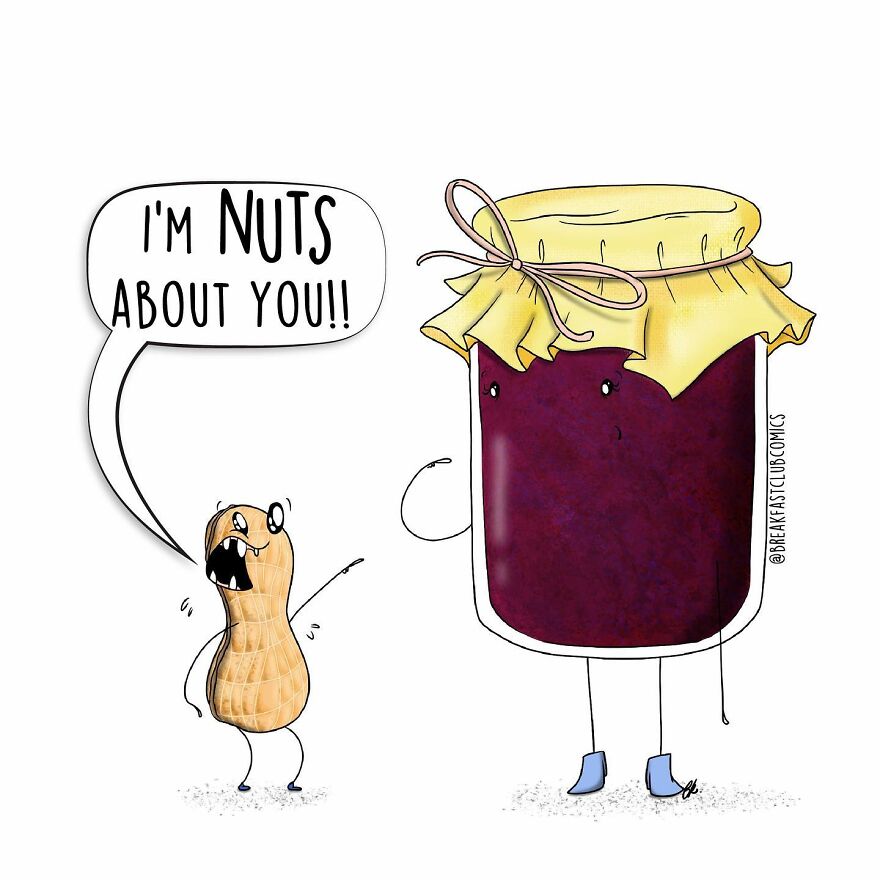 Funny Comics About Food That Are Full Of Puns And Jokes, By This Artist (New Pics)