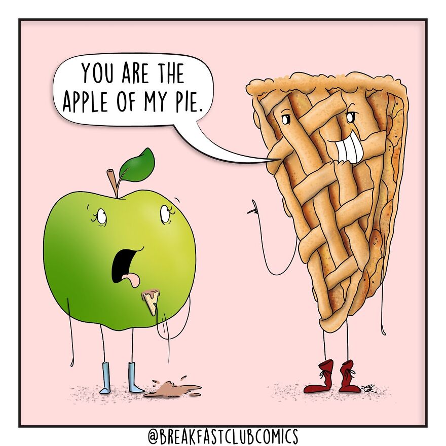 Funny Comics About Food That Are Full Of Puns And Jokes, By This Artist (New Pics)
