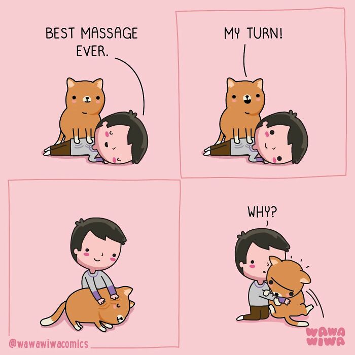 Here Are New Wawawiwa Comics To Make People Smile And Feel Good