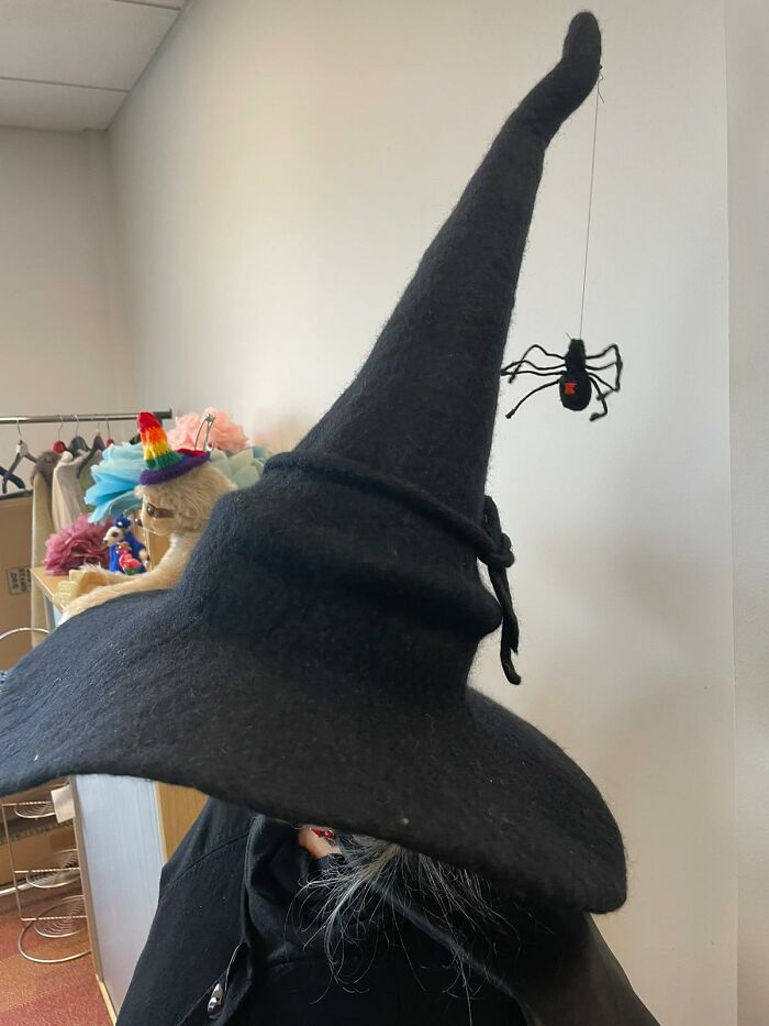 Serious Hat. My Mother Knitted The Spider