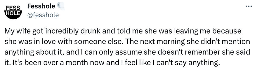 This X Account Shares Hilarious, Wholesome And Dark Confessions, Here Are The Latest 26