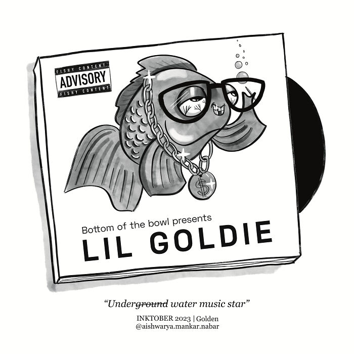 Inktober 2023 Day 6 | Golden