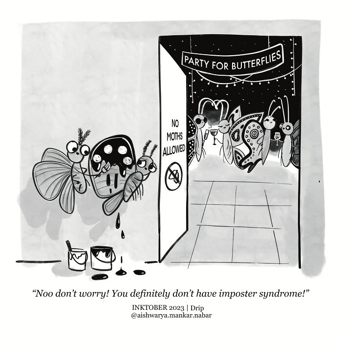 Inktober 2023 Day 7 | Drip